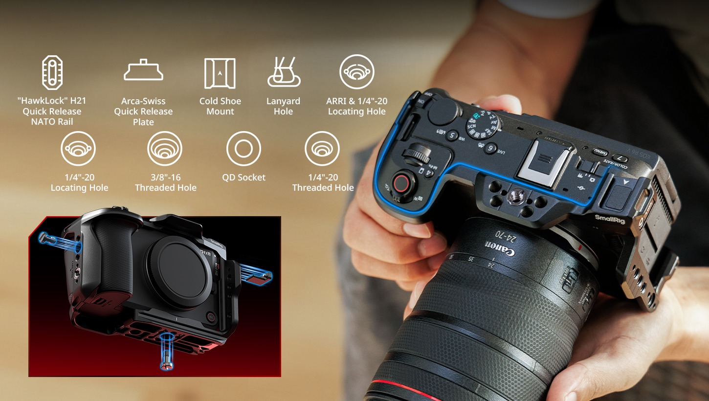 Montážní body SmallRig Cage Kit